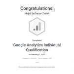Google Analytics Individual Qualification