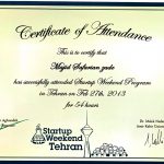 The winner of the first Tehran Startup Weekend: MamanPaz.ir